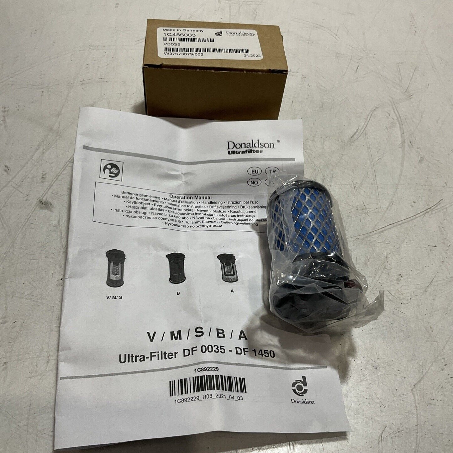SYNERLINK KIT00413-AA KIT OF FILTRATION FILLER FILTRATION LOT OF 3 C2H