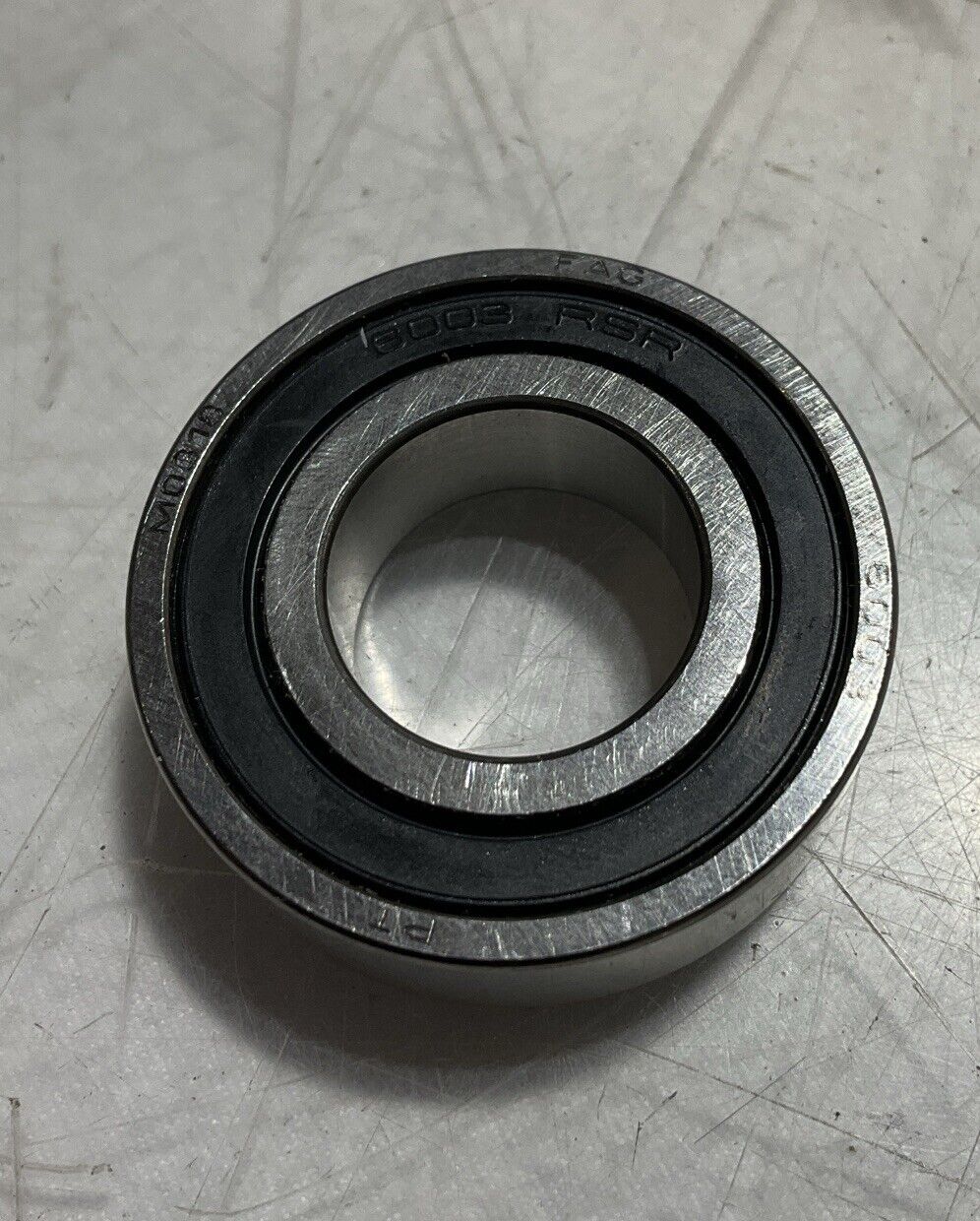 FAG 6003-2RSR DEEP GROOVE BALL BEARING LOT OF 2 U3S