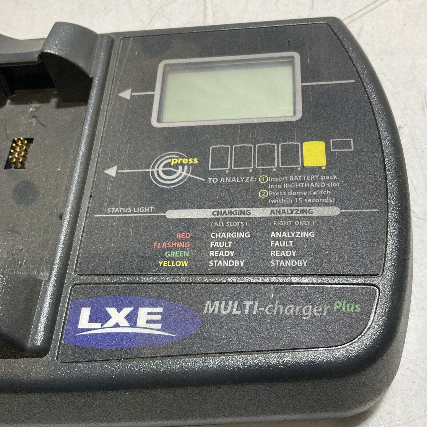 LXE MX7A385CHGR5 MULTI-CHARGER PLUS BATTERY CHARGER WITH 5 SLOTS U3S