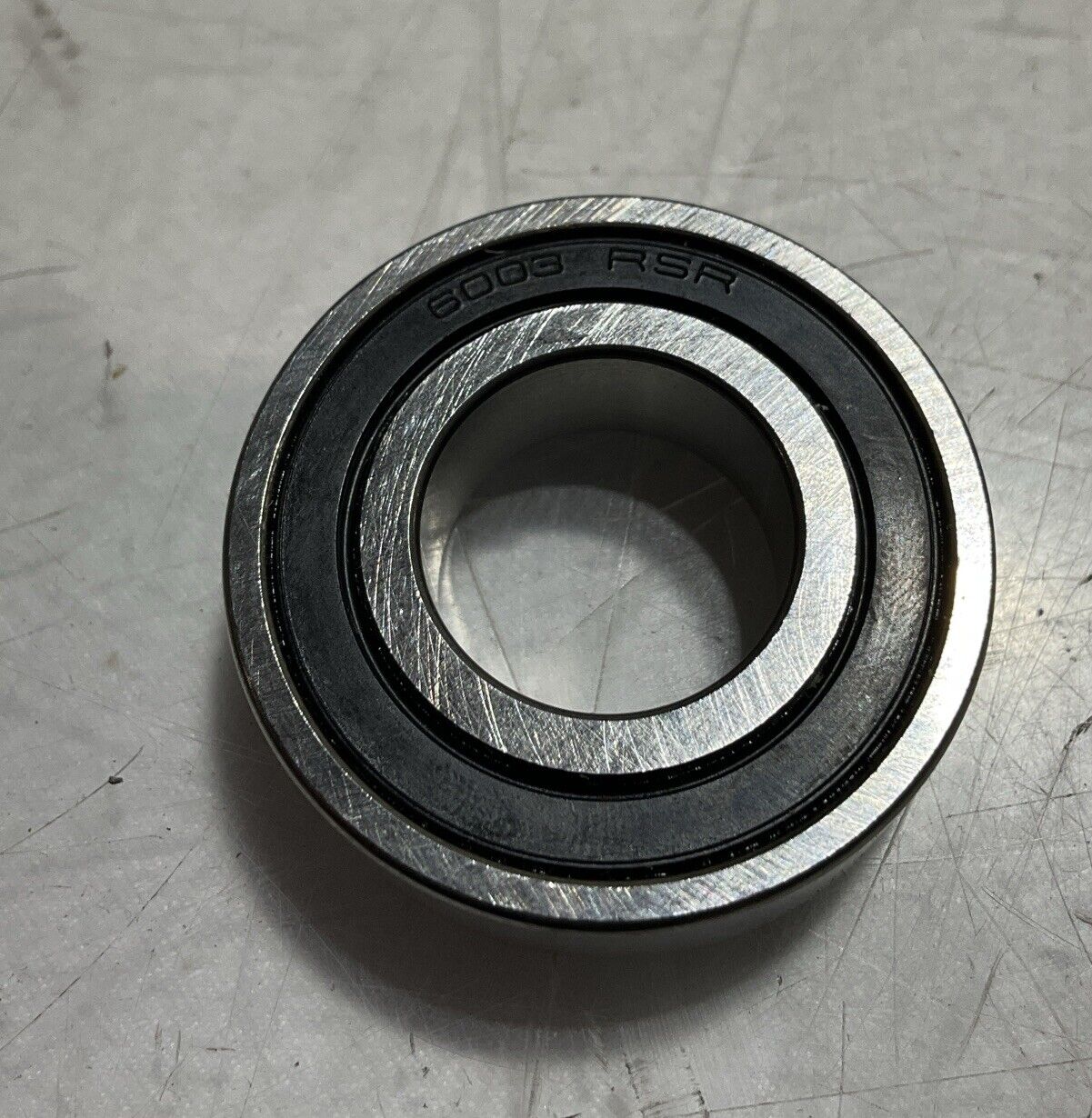 FAG 6003-2RSR DEEP GROOVE BALL BEARING LOT OF 2 U3S