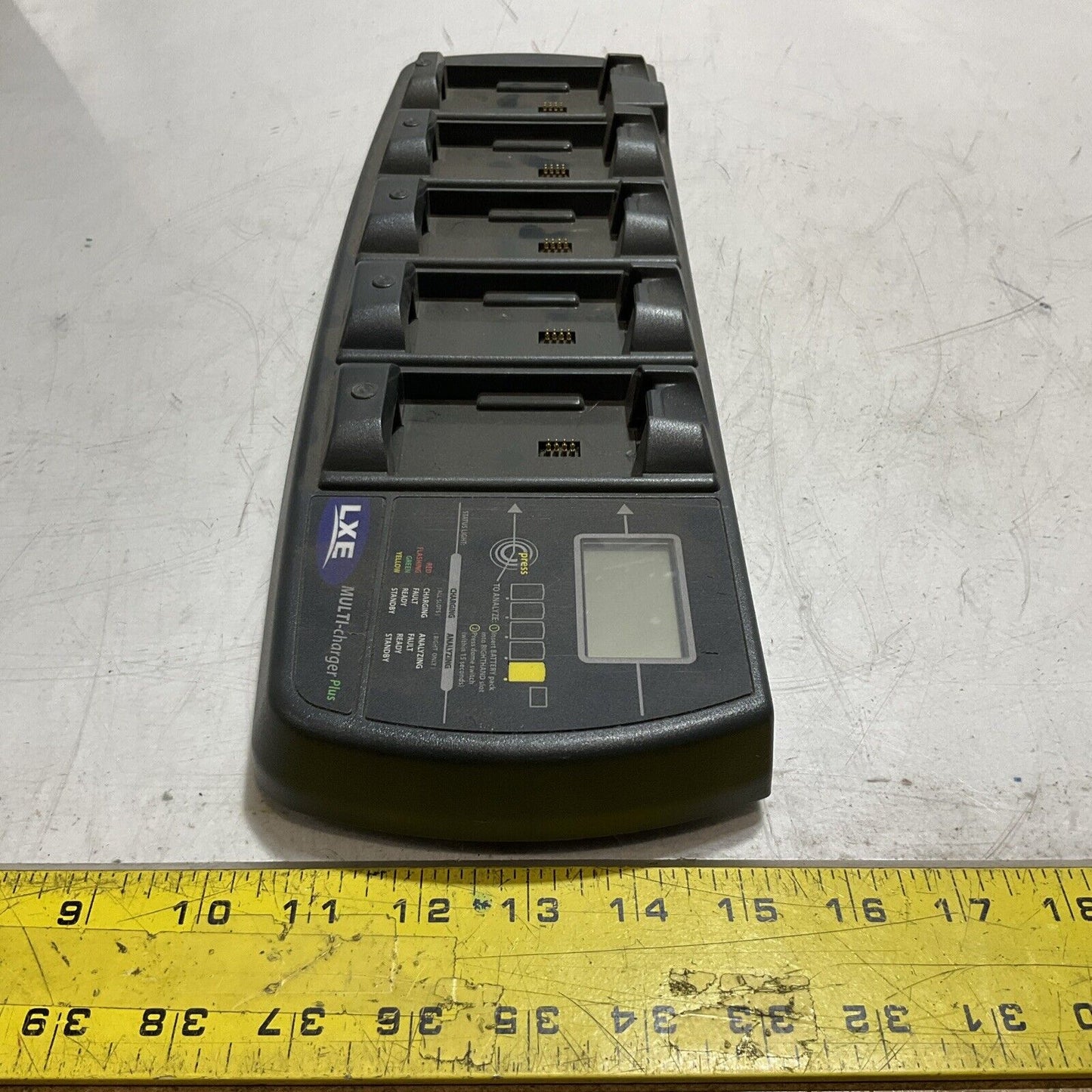 LXE MX7A385CHGR5 MULTI-CHARGER PLUS BATTERY CHARGER WITH 5 SLOTS U3S