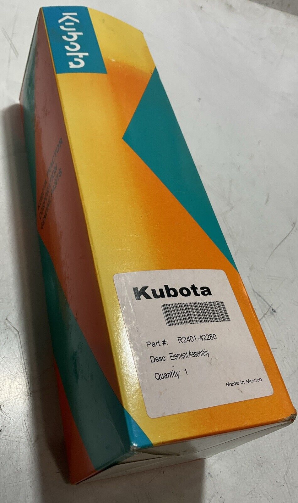 KUBOTA R2401-42280 GENUINE INNER AIR FILTER ELEMENT ASSEMBLY K6U