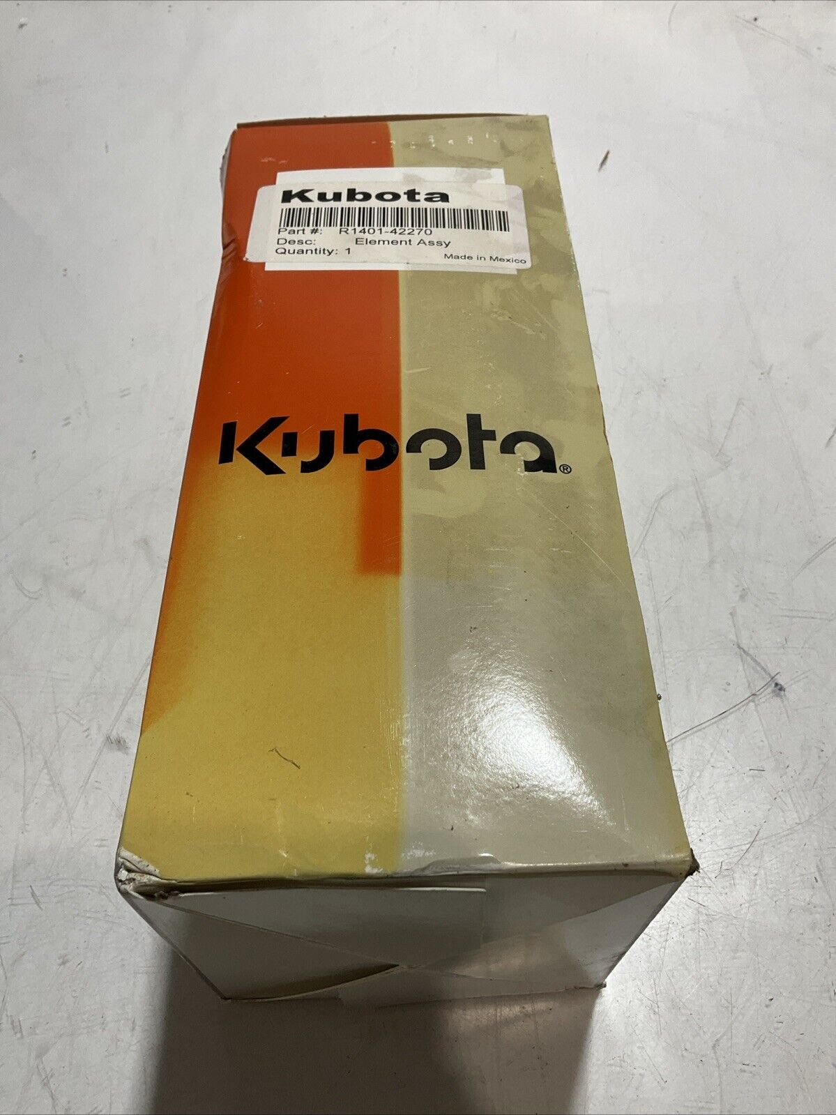 KUBOTA R1401-42270 OUTER AIR FILTER ELEMENTS ASSEMBLY K6U