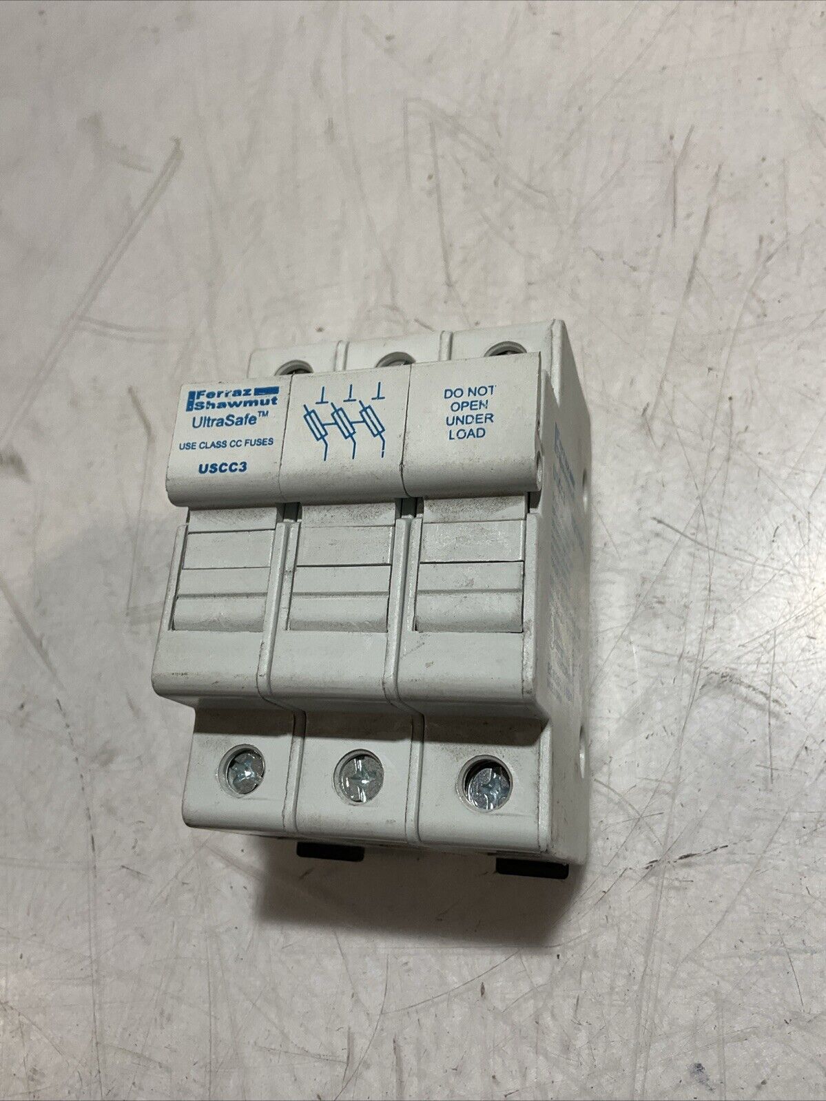 FERRAZ SHAWMUT USCC3 M217522 FUSE HOLDER 600VAC U3S