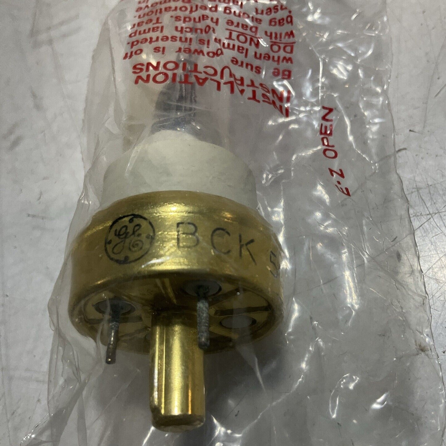 GE GENERAL ELECTRIC BCK 500W 120V QUARTZLINE PROJECTION LAMP LOT OF 3 U3S