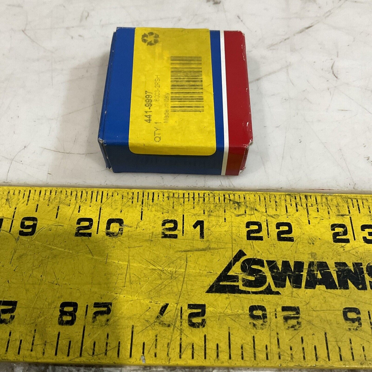 SKF 6003-2RSH DEEP GROOVE BALL BEARINGS LOT OF 6 U3S