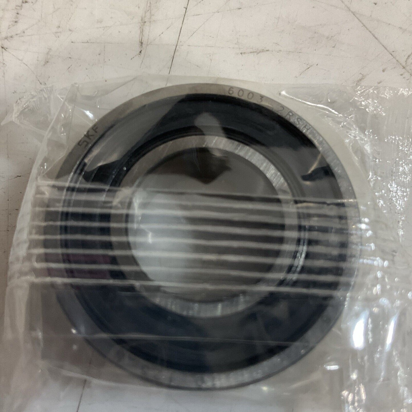 SKF 6003-2RSH DEEP GROOVE BALL BEARINGS LOT OF 5 U3S
