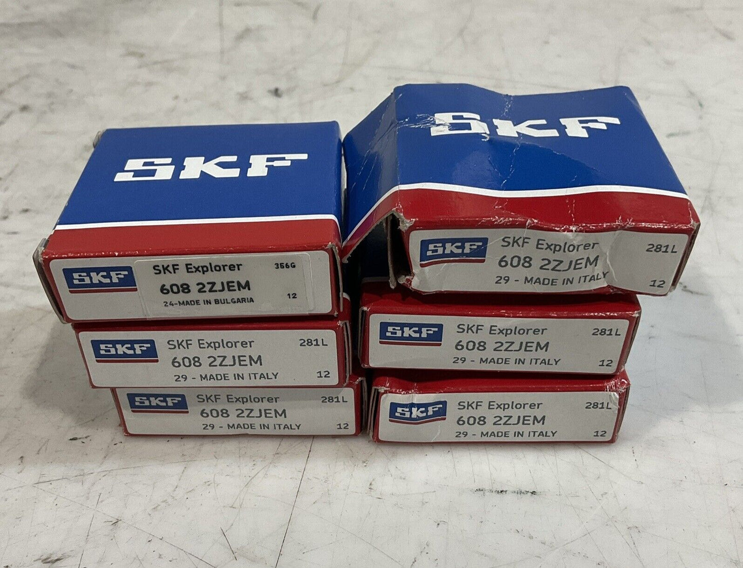 SKF 6082ZJEM DEEP GROOVE BALL BEARINGS LOT OF 6 U3S