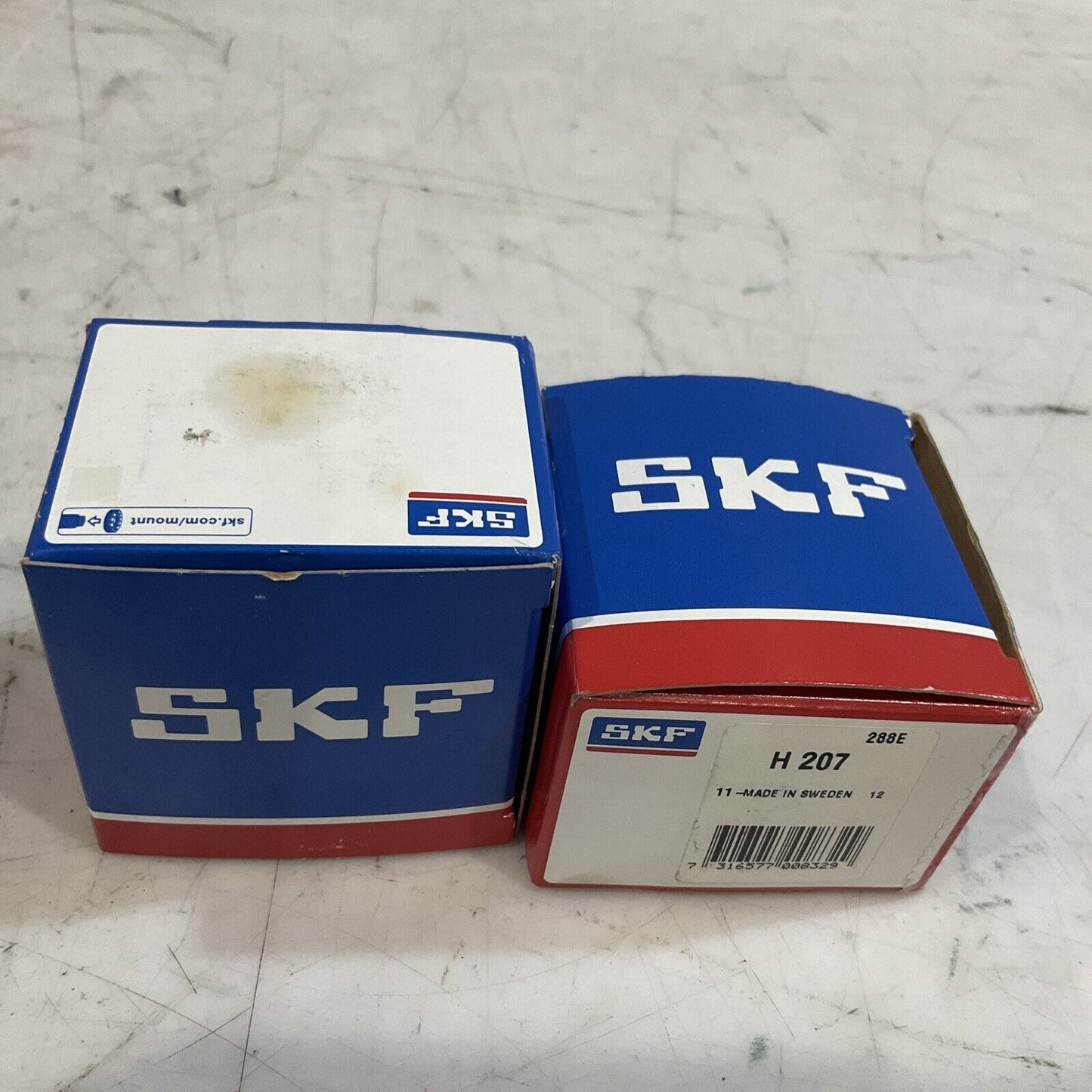 SKF H207 DEEP GROOVE BEARING LOT OF 2 U3S