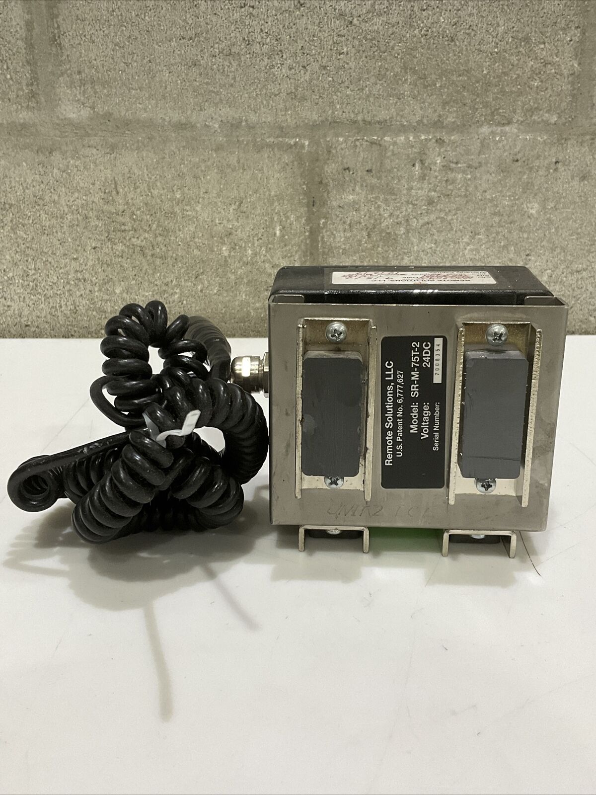 LIMITILT SR-M-75T-2 DIGTAL INCLINOMETER W TILT SWITCH SHORTING PLUG SRM75TSP 476