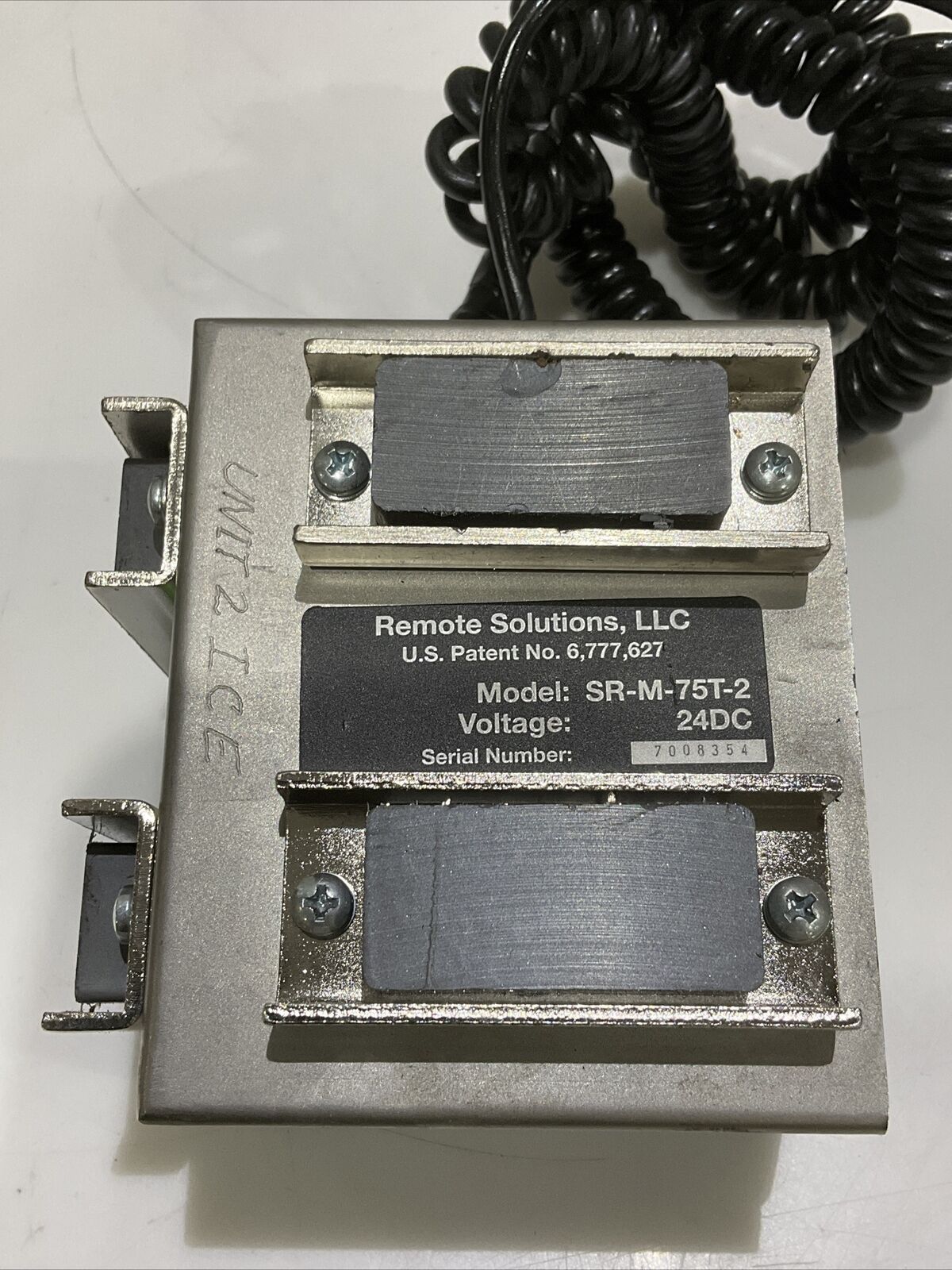 LIMITILT SR-M-75T-2 DIGTAL INCLINOMETER W TILT SWITCH SHORTING PLUG SRM75TSP 476