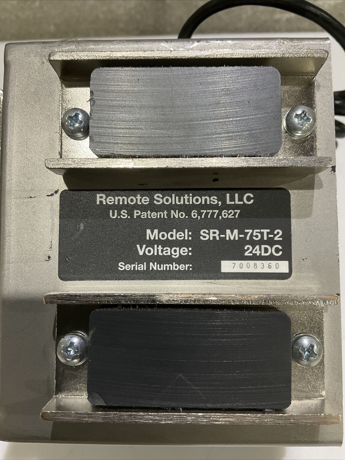 LIMITILT SR-M-75T-2 DIGTAL INCLINOMETER W TILT SWITCH SHORTING PLUG 24VDC 476
