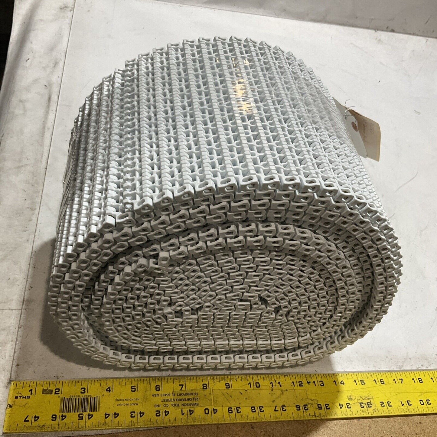 INTRALOX 168436 CONVEYOR BELT FLUSH GRID FRICTION 8.5M X 203MM TOP C2H