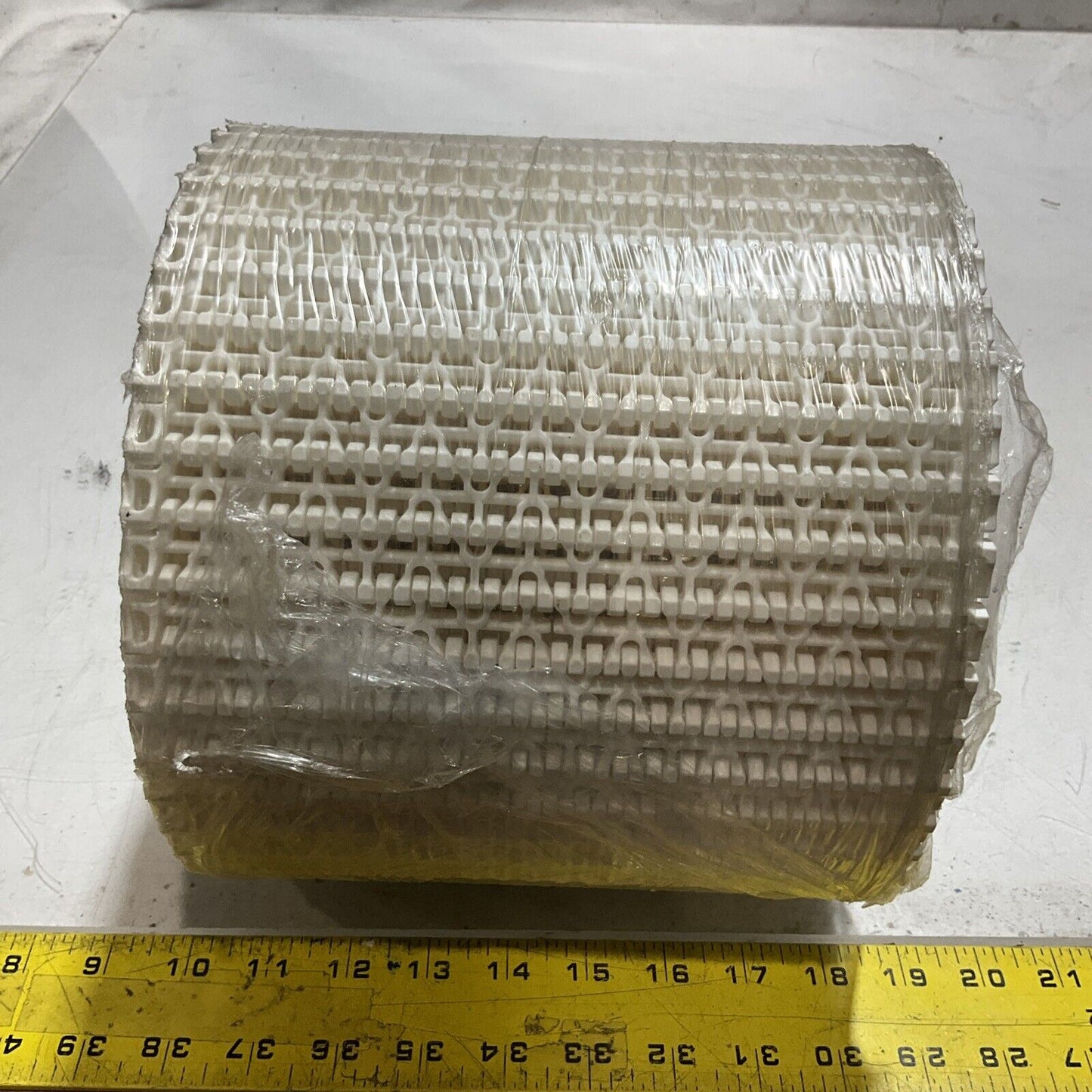 INTRALOX 23360069 8"X35' CONVEYOR BELT FLUSH GRID FRICTION TOP C2H