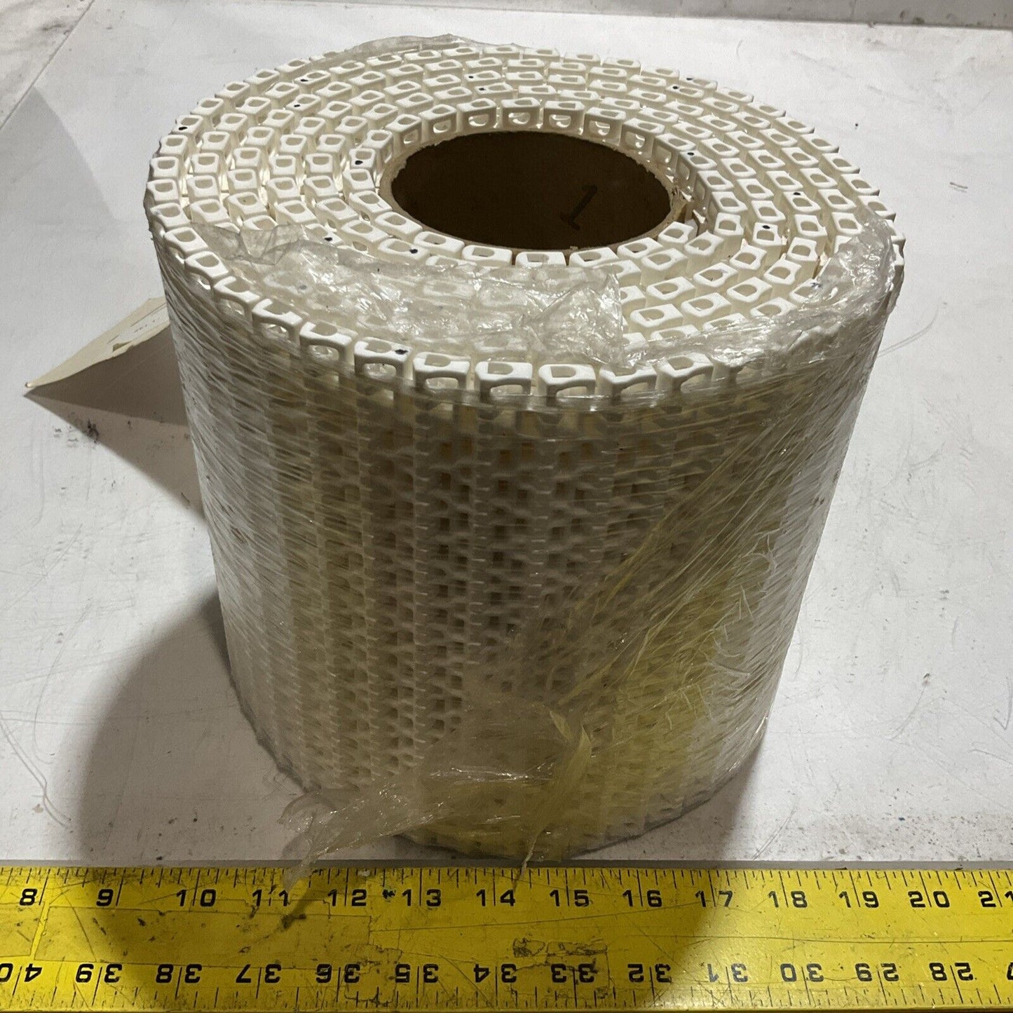 INTRALOX 23360069 8"X35' CONVEYOR BELT FLUSH GRID FRICTION TOP C2H