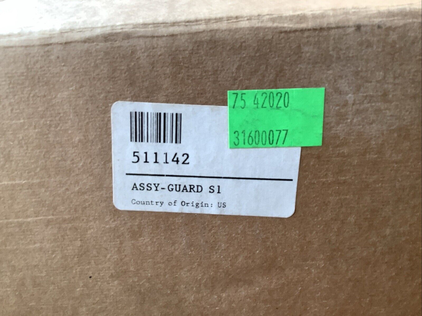 S1 GARD DANGER ZONE 511142 DEFLECTOR GUARD ASSEMBLY E3G