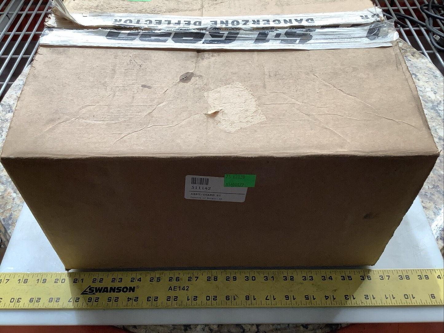 S1 GARD DANGER ZONE 511142 DEFLECTOR GUARD ASSEMBLY E3G