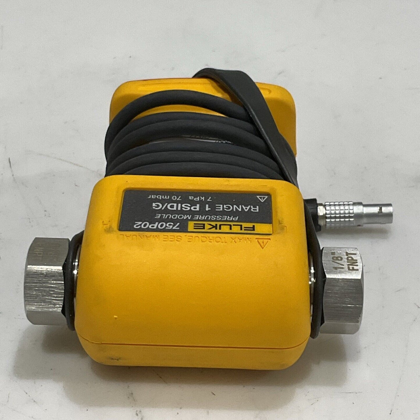 FLUKE 750P02 PRESSURE MODULE RANGE 1 PSID/G 7KPA 70 MBAR S8M