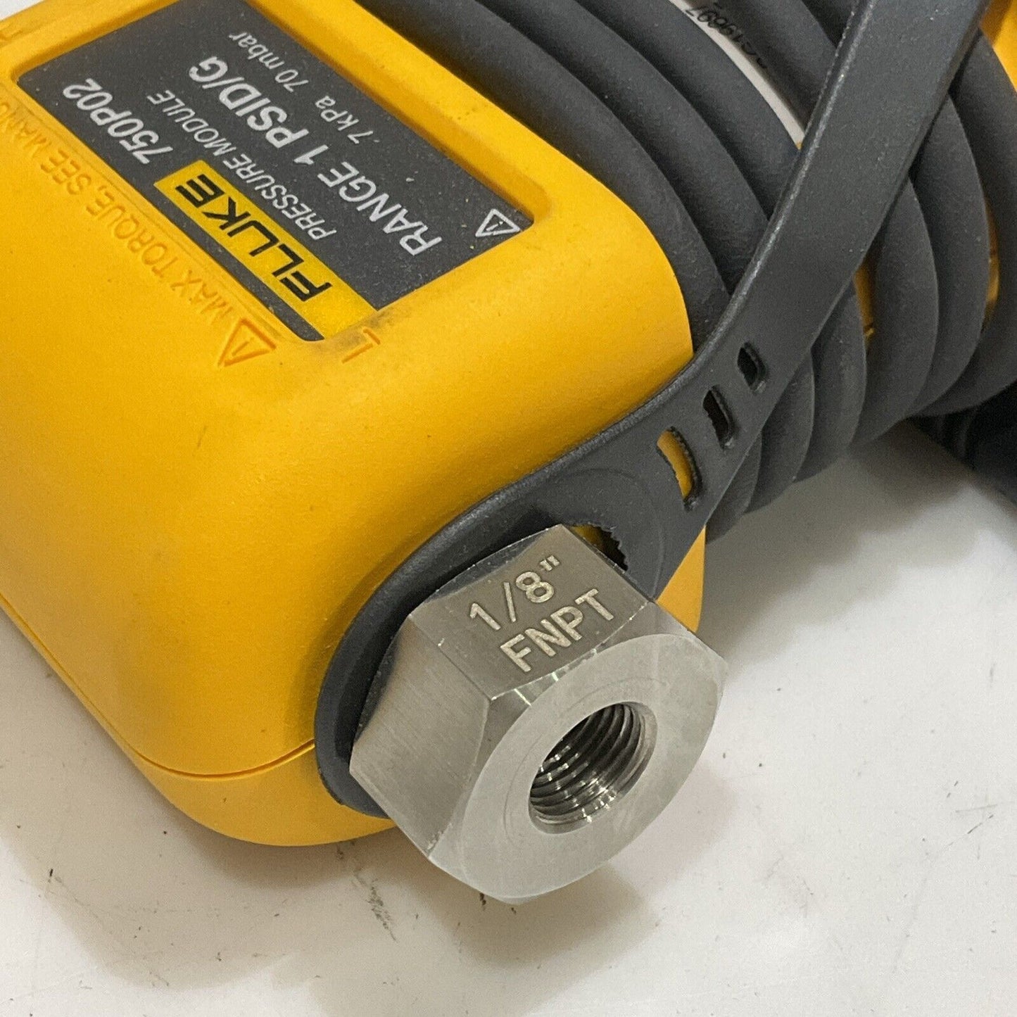 FLUKE 750P02 PRESSURE MODULE RANGE 1 PSID/G 7KPA 70 MBAR S8M