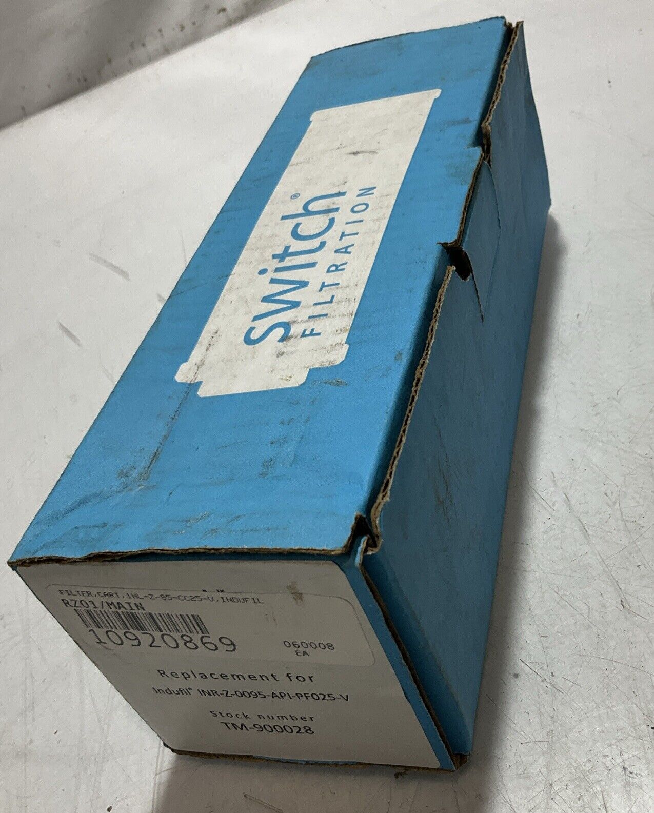 SWITCH FILTRATION TM-900028 25LMR REPLACEMENT FILTER FOR INDUFIL INR-Z-0095 U3S