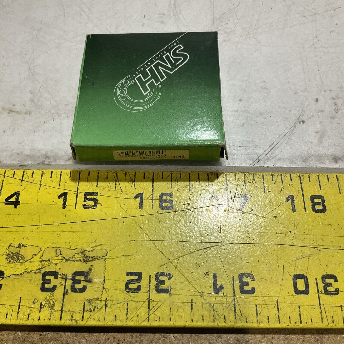 SNH S618072RS RADIAL BALL BEARINGS LOT OF 4 E3G