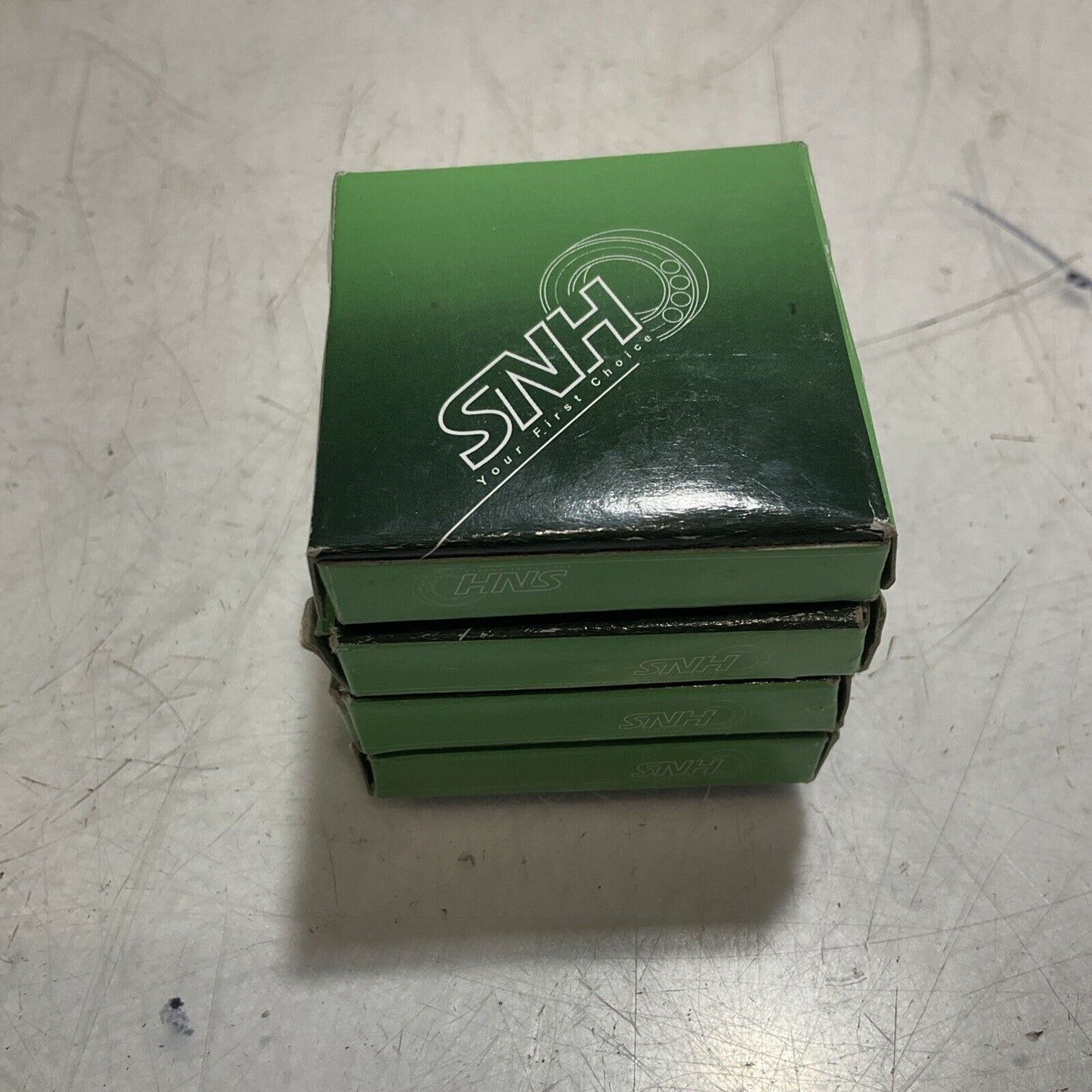 SNH S618072RS RADIAL BALL BEARINGS LOT OF 4 E3G