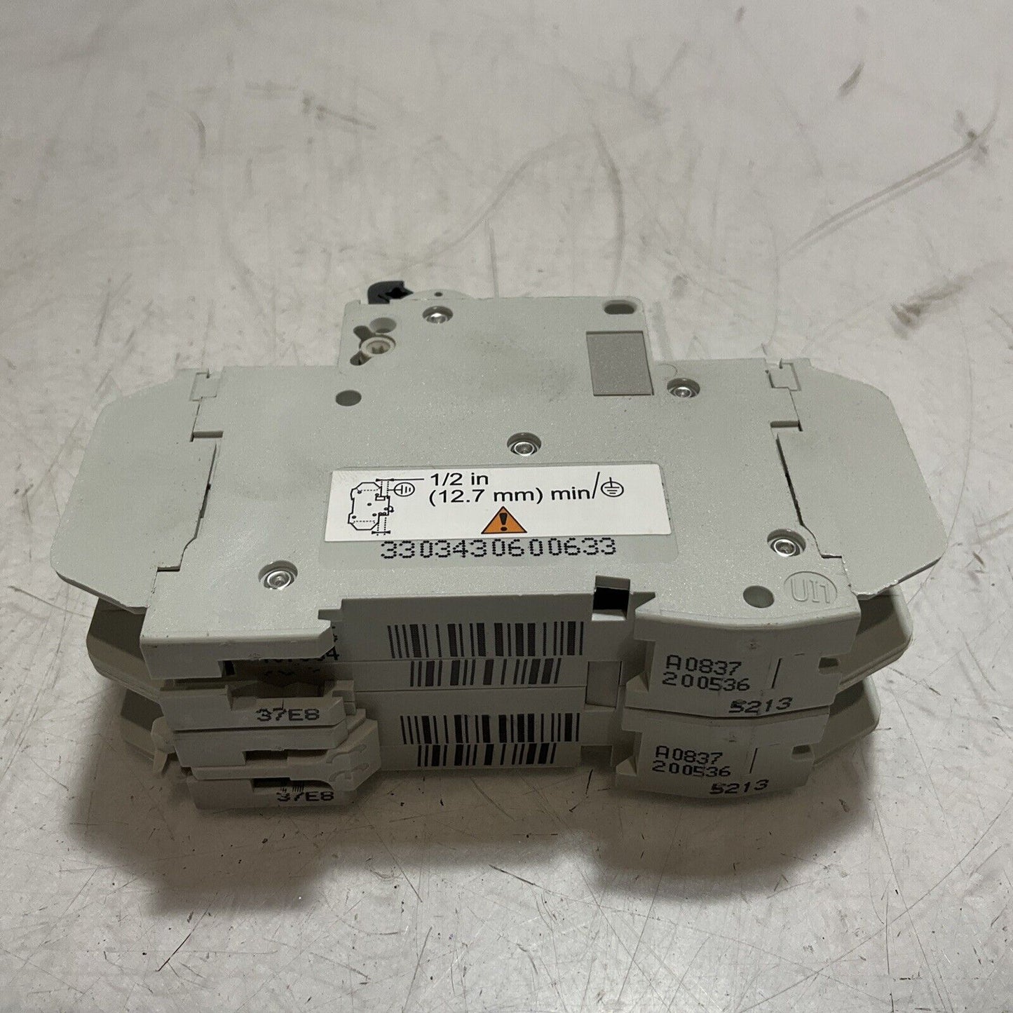 SQUARED D 60163 MINIATURE CIRCUIT BREAKER U3S