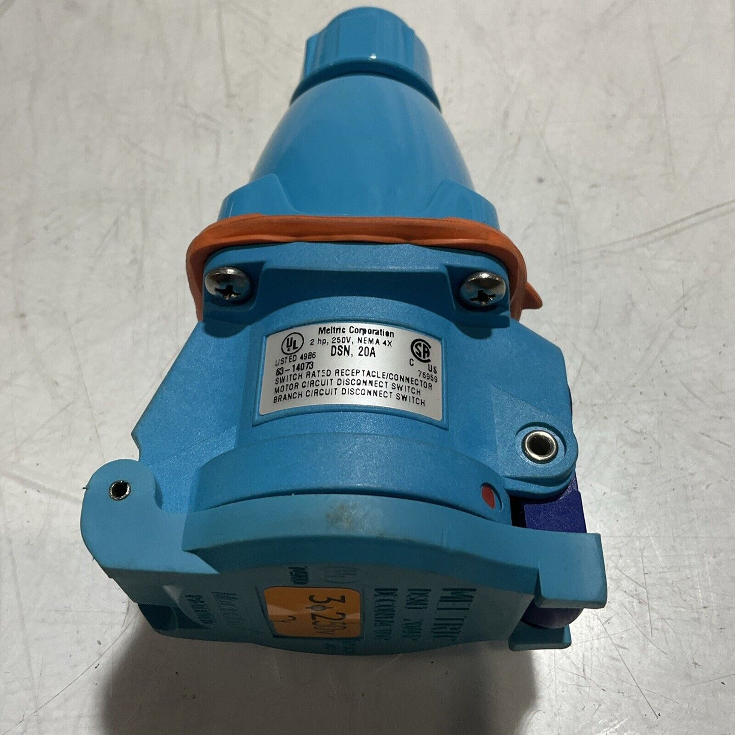 MELTRIC DSN20A PIN AND SLEEVES RECEPTACLE