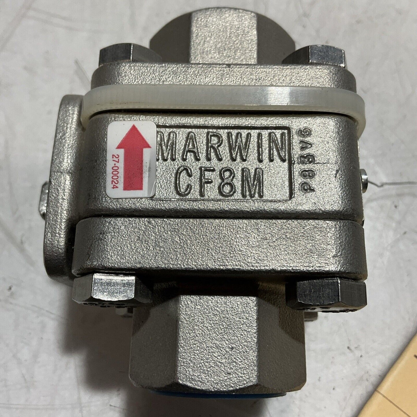MARWIN CF8M 3/4" BALL VALVE E3G