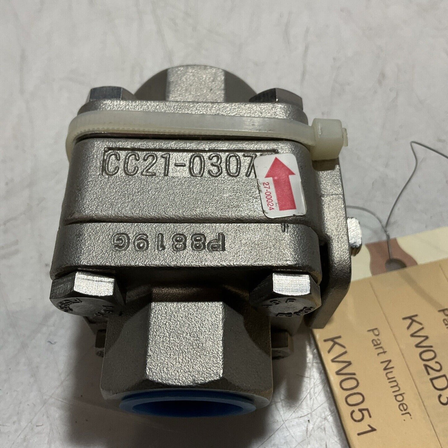 MARWIN CF8M 3/4" BALL VALVE E3G