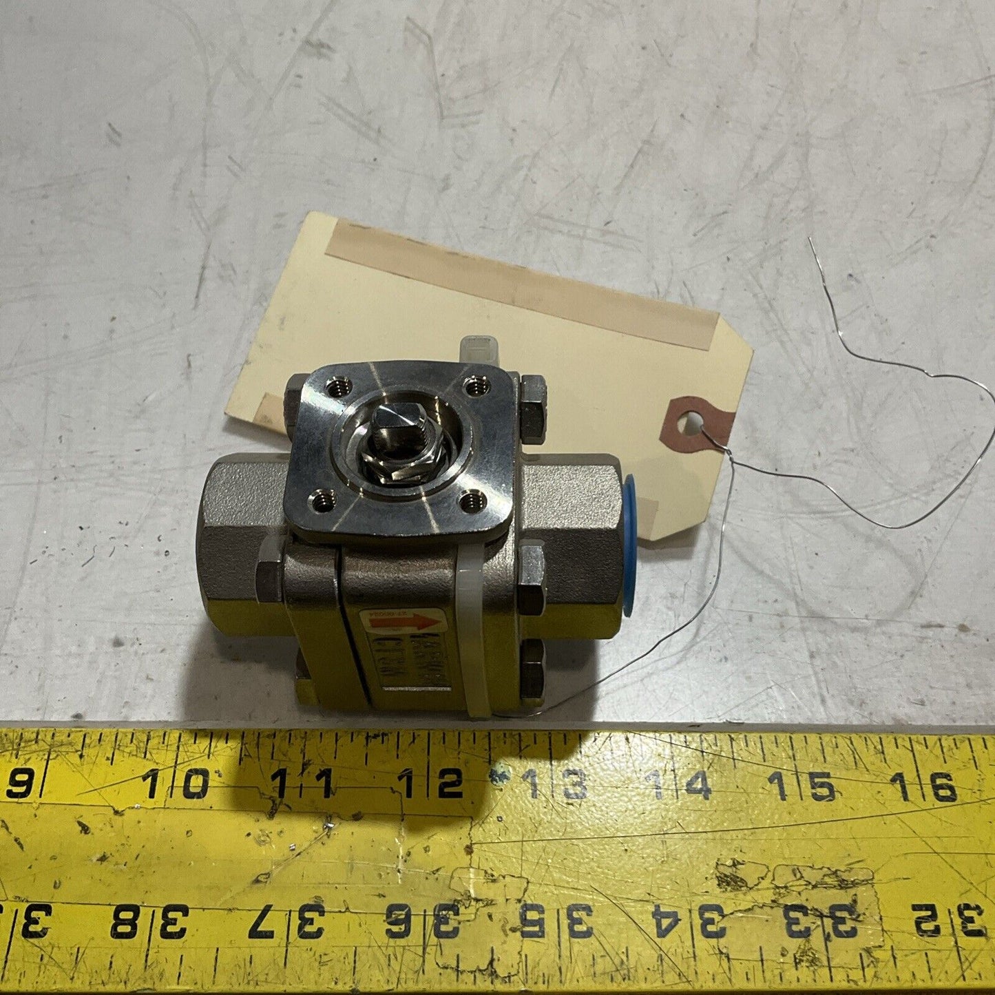 MARWIN CF8M 3/4" BALL VALVE E3G