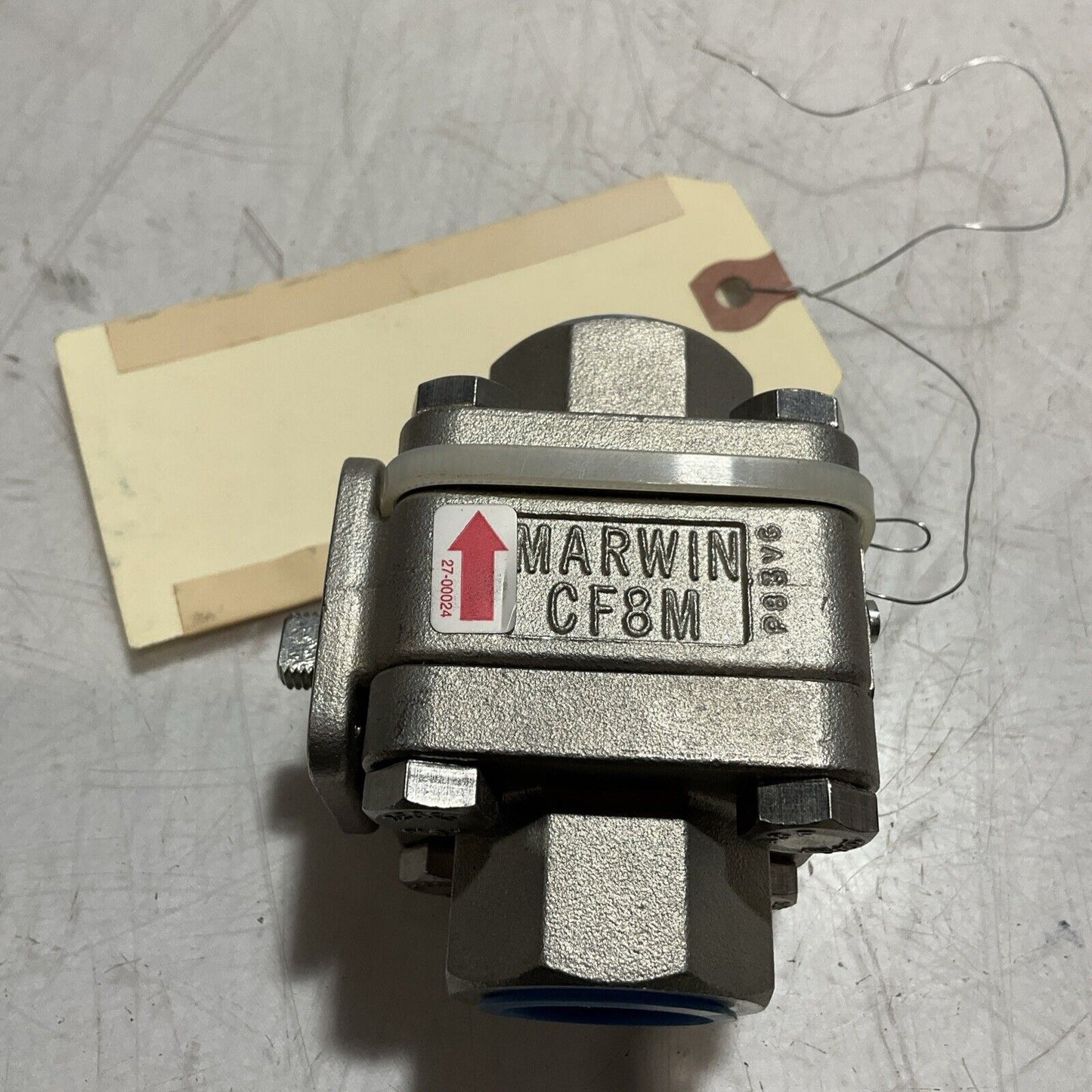 MARWIN CF8M 3/4" BALL VALVE E3G