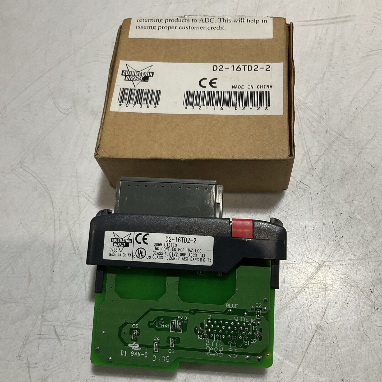 AUTOMATION DIRECT DS-16TD2-2 16 POINT 12-24VDC OUT MODULE LOT OF 3 U3S