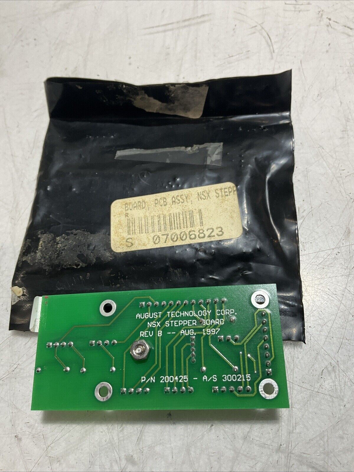 AUGUST TECHNOLOGY CORP 200425 PCB ASSEMBLY NSX STEPPER BOARD LOT OF 2 U3S