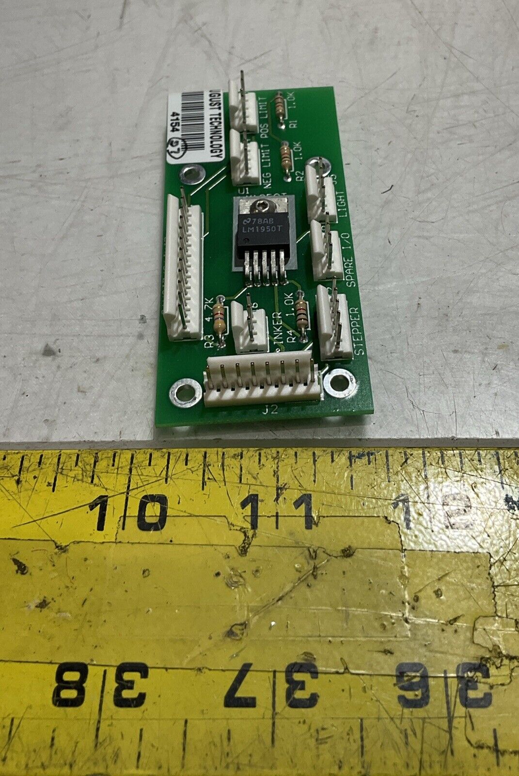 AUGUST TECHNOLOGY CORP 200425 PCB ASSEMBLY NSX STEPPER BOARD LOT OF 2 U3S