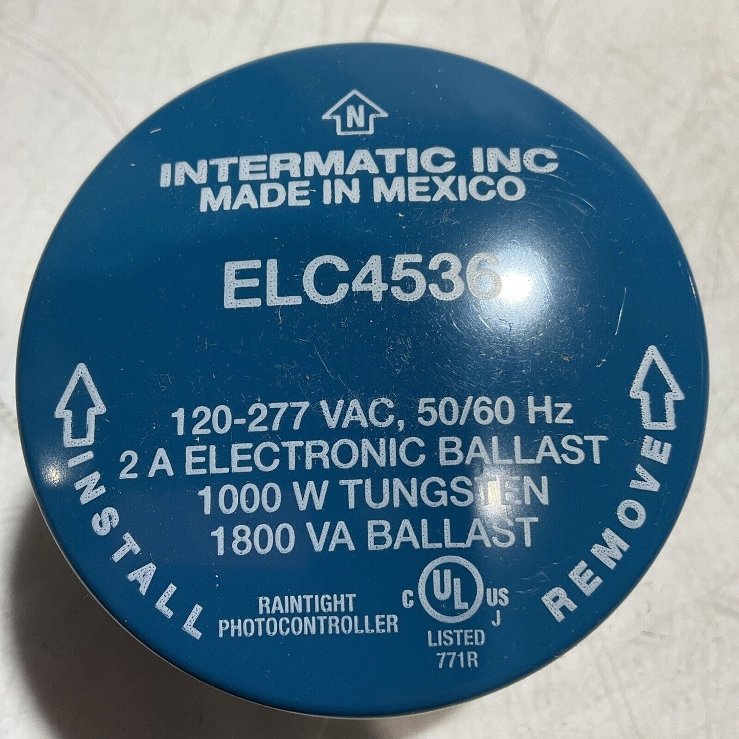INTERMATIC ELC4536 BLUE STANDARD ELECTRONIC PHOTOCONTROL E3G