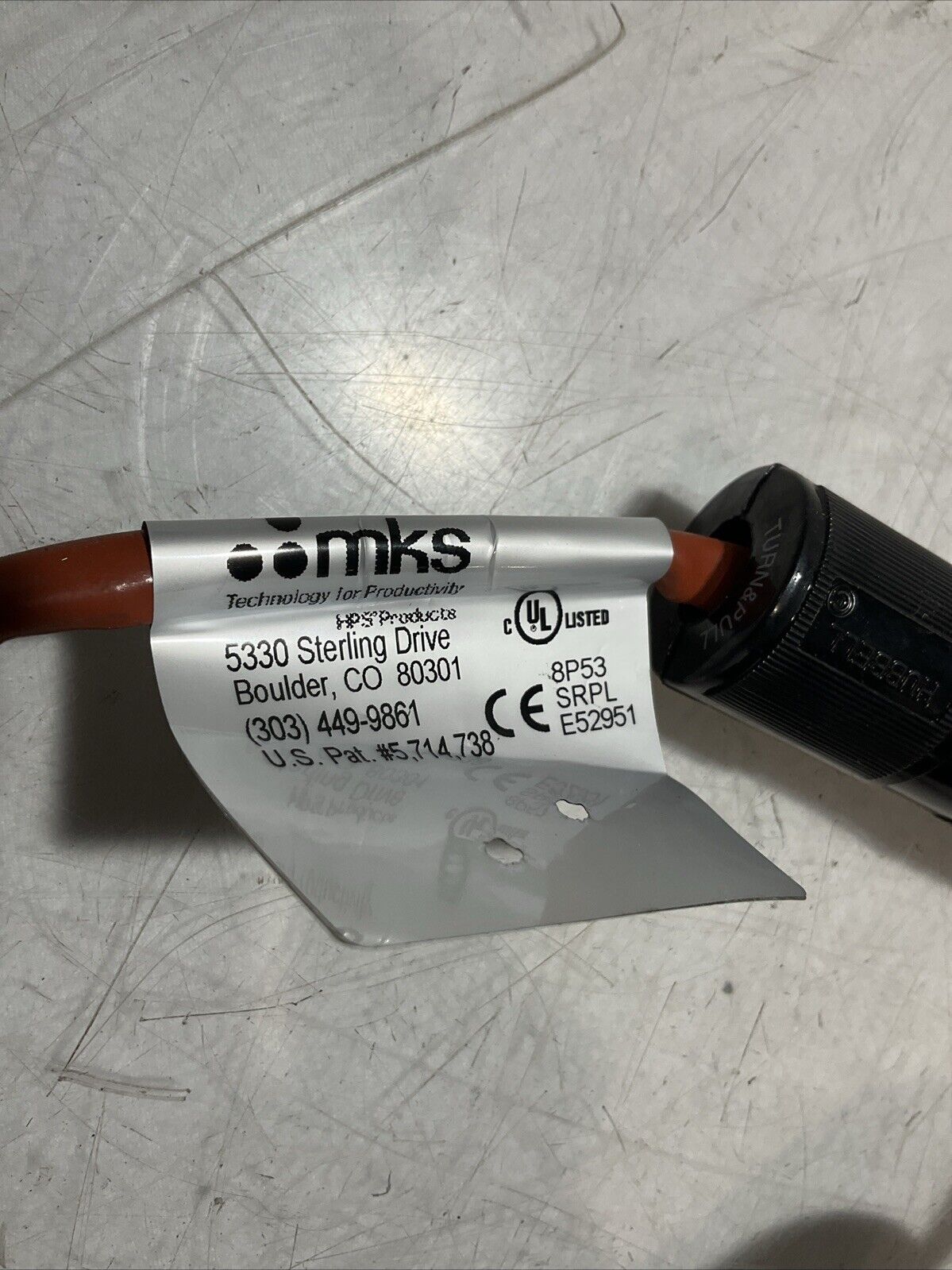 MKS WCSH-0120-0000 VACUUM PIPING HEATER JACKET LOT OF 3 U3S