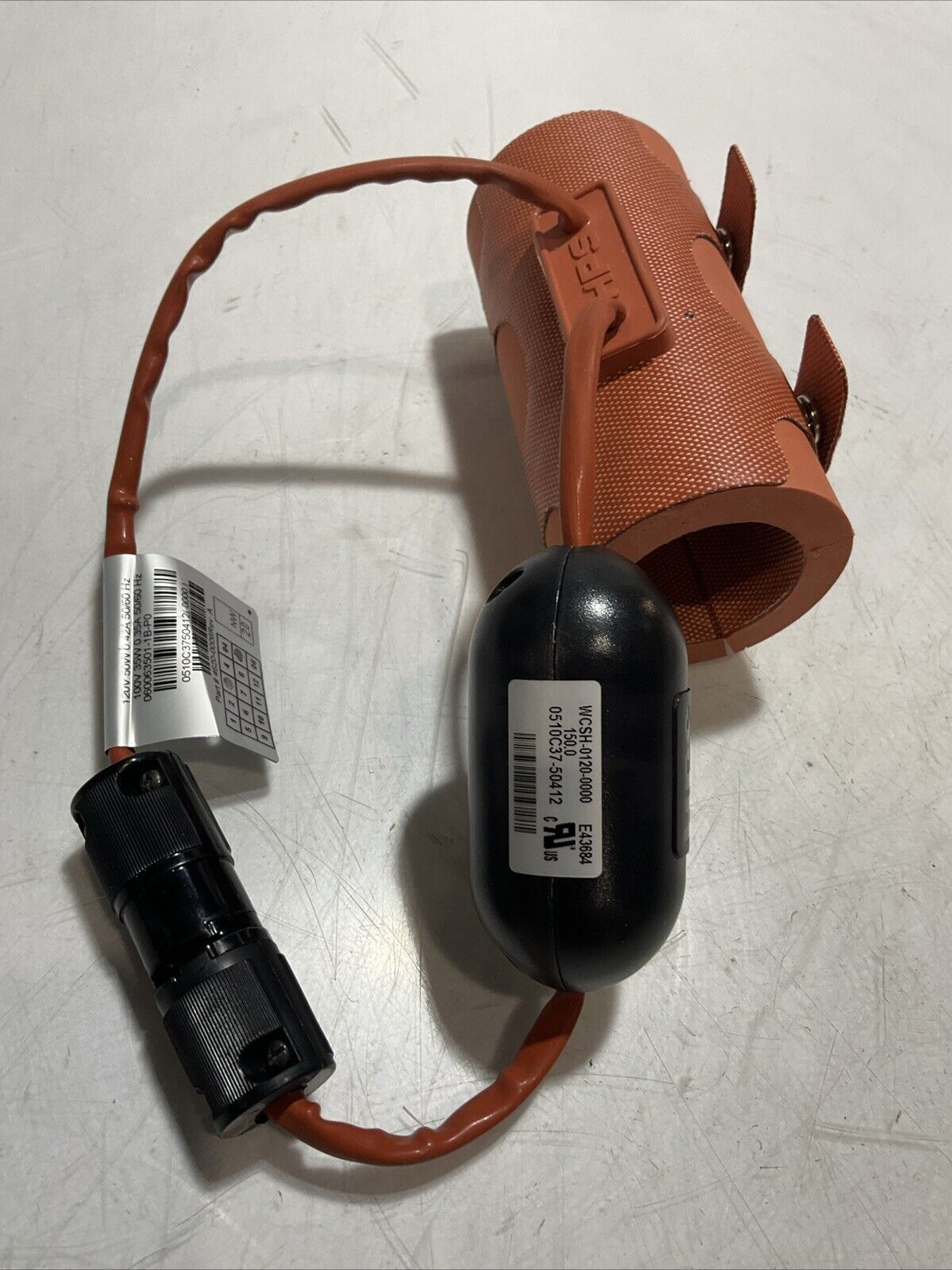 MKS WCSH-0120-0000 VACUUM PIPING HEATER JACKET LOT OF 3 U3S