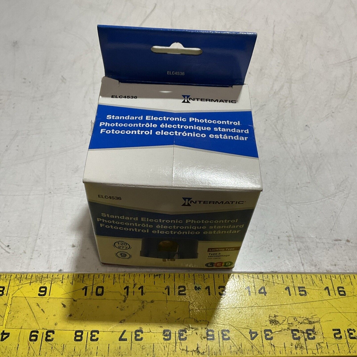 INTERMATIC ELC4536 BLUE STANDARD ELECTRONIC PHOTOCONTROL E3G