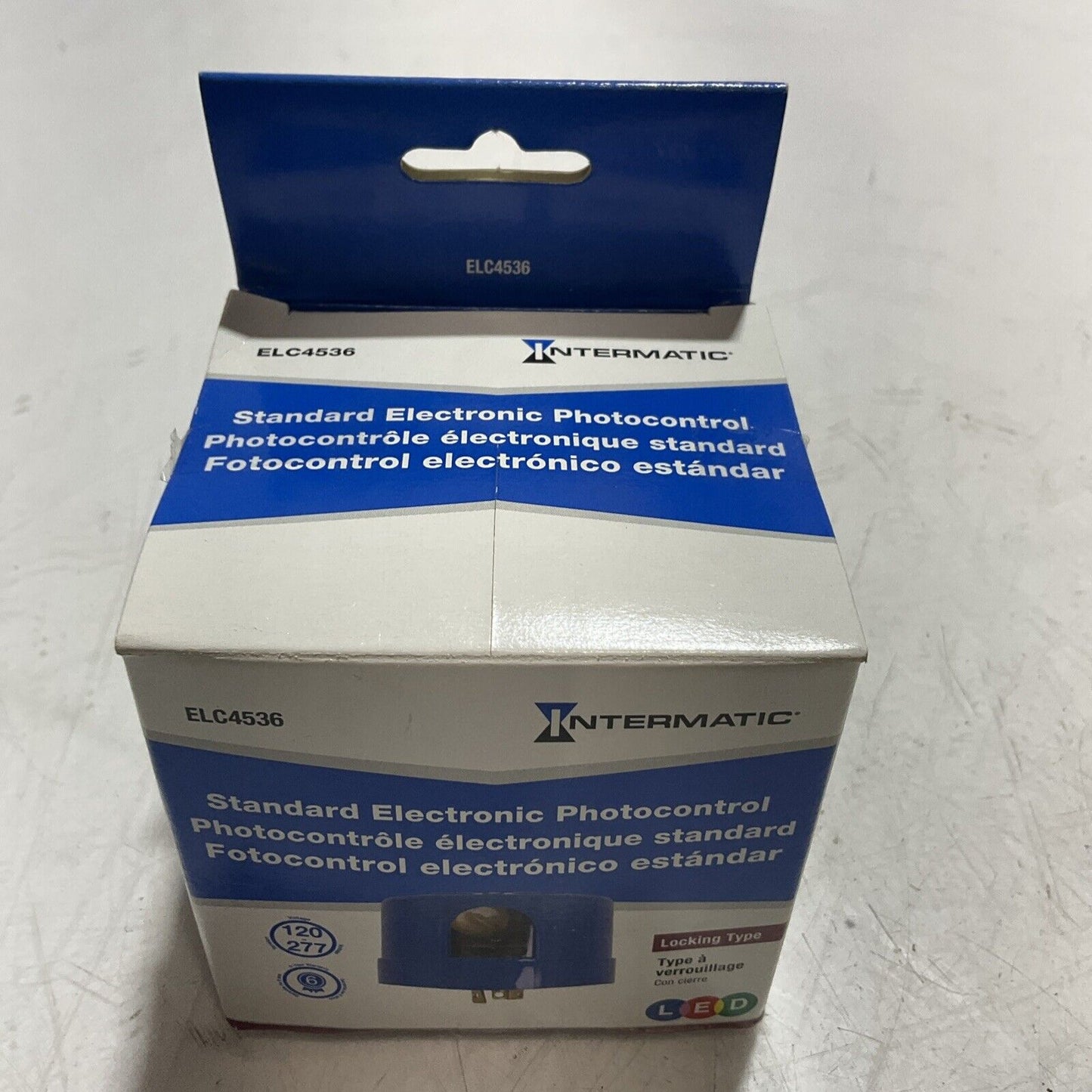 INTERMATIC ELC4536 BLUE STANDARD ELECTRONIC PHOTOCONTROL E3G