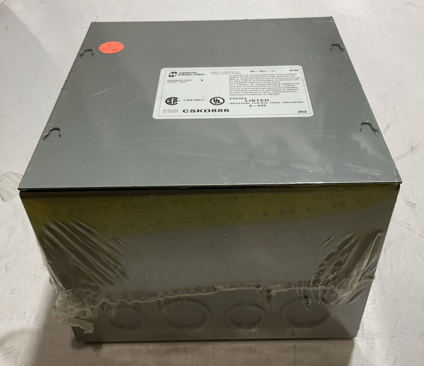 HAMMOND CSK0886 ENCLOSURE TYPE 1 U3S