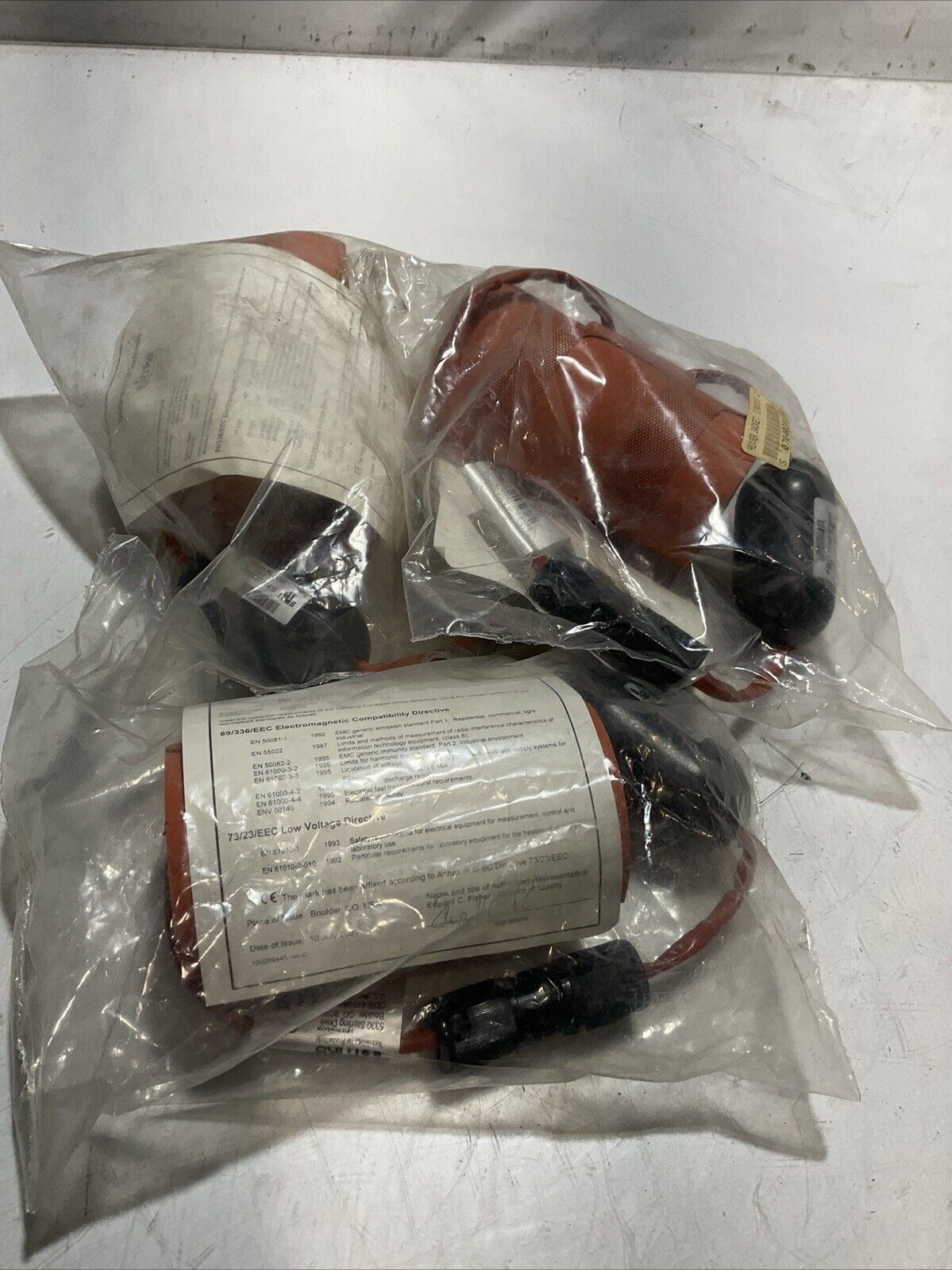 MKS WCSH-0120-0000 VACUUM PIPING HEATER JACKET LOT OF 3 U3S