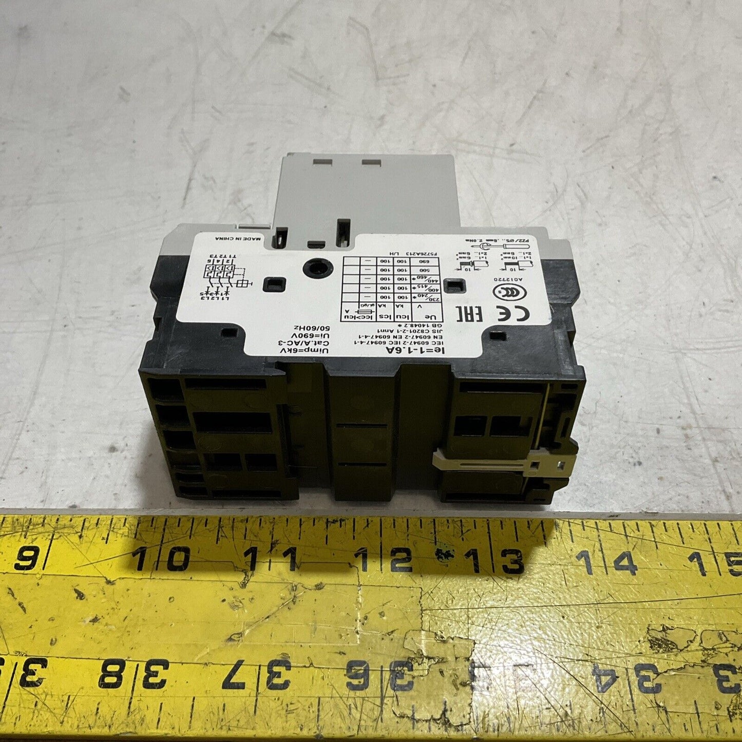 GE GPS1BHAF MANUAL MOTOR STARTER LOT OF 2 E3G