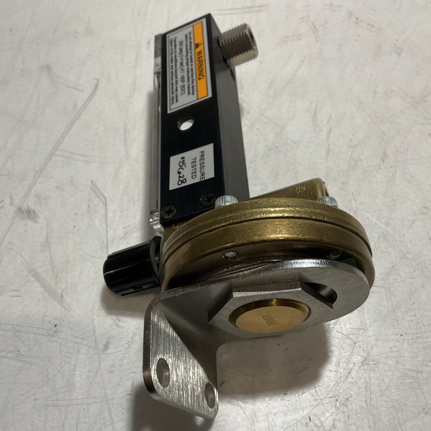 BROOKS INSTRUMENT 1350G BJ3BAJQ1AAA LOW FLOW GLASS AND PLASTIC TUBE (PURGEMETER)