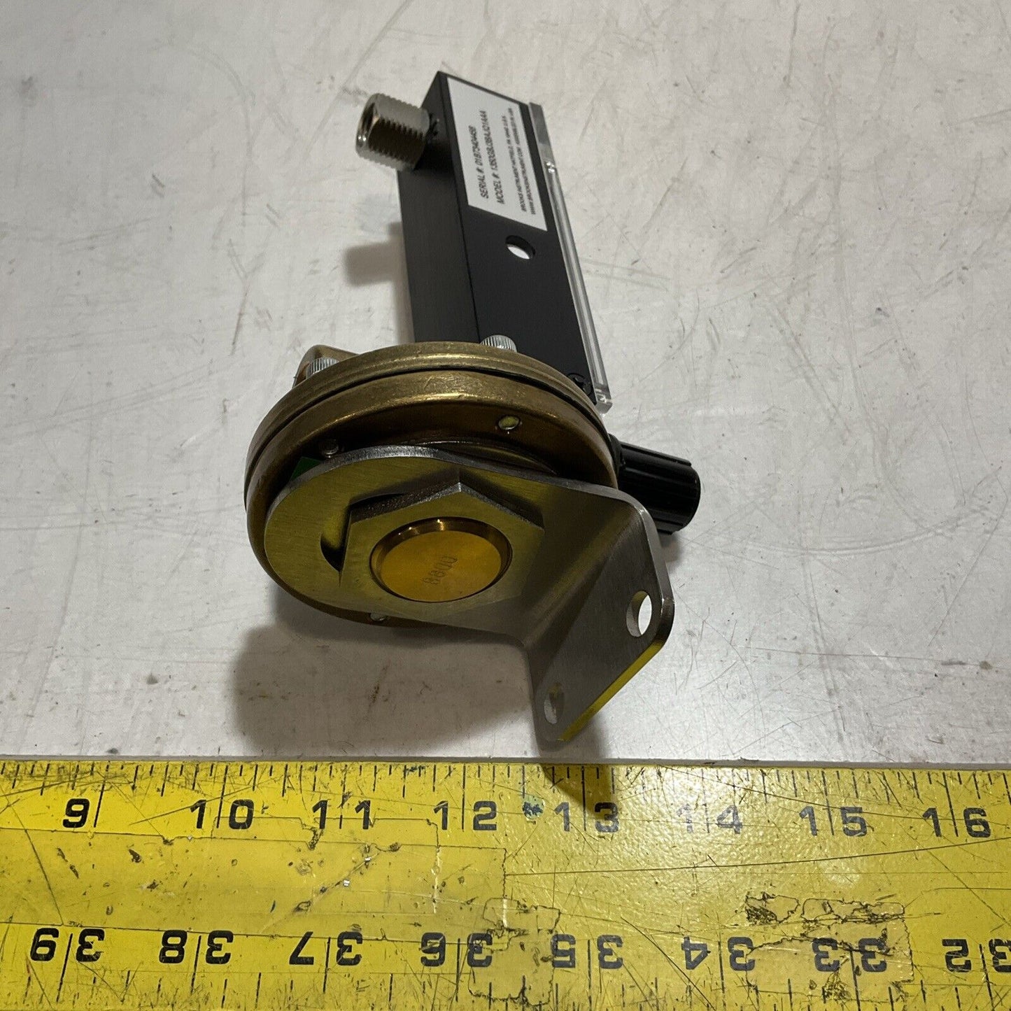 BROOKS INSTRUMENT 1350G BJ3BAJQ1AAA LOW FLOW GLASS AND PLASTIC TUBE (PURGEMETER)