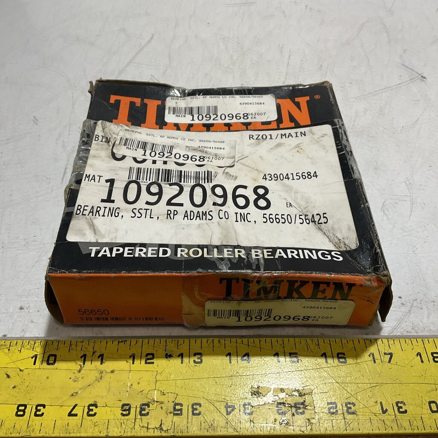 TIMKEN 56650 TAPERED ROLLER BEARINGS U3S