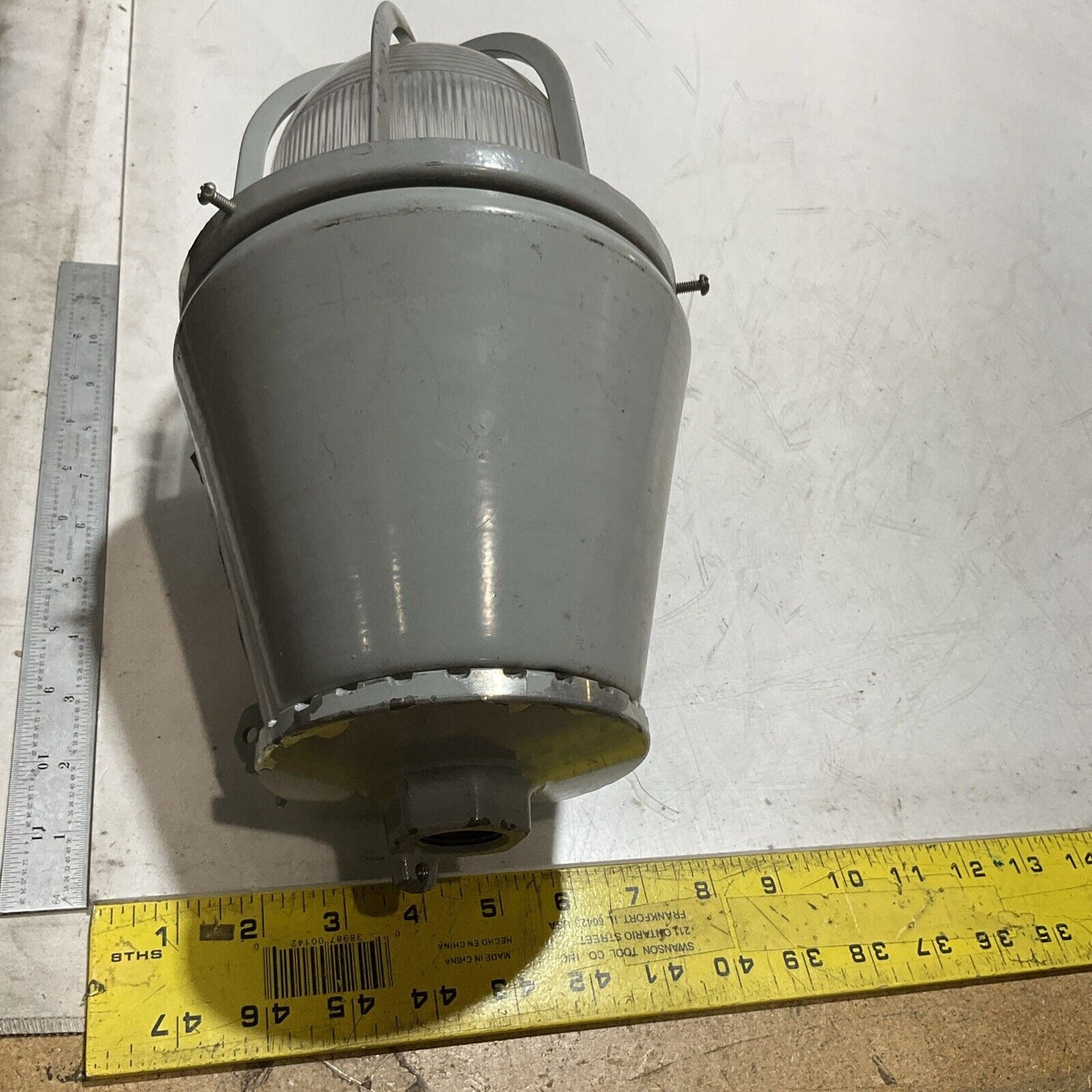 O-Z/GEDNEY XE200 EGS ELECTRICAL LAMP HAZARDOUS LOCATION EXPLOSION PROOF U3S