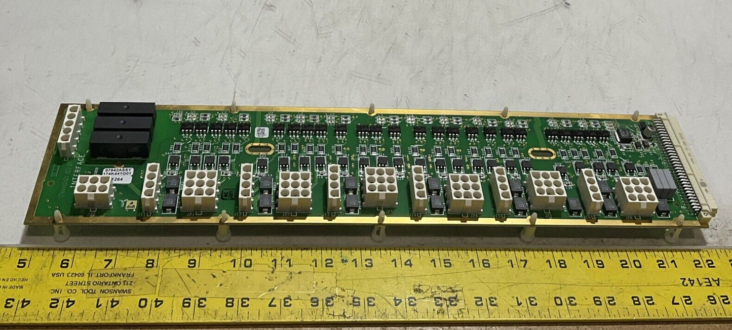 INTERFACE 174K442H01 CIRCUIT BOARD U3S