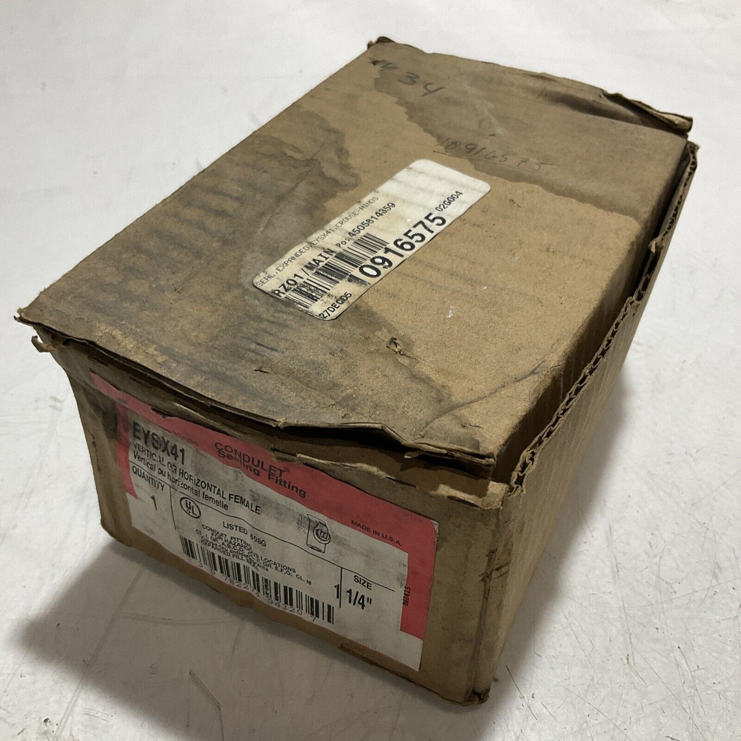 CROUSE-HINDS EYSX41 CONDUCTED SEALING FITTING U3S