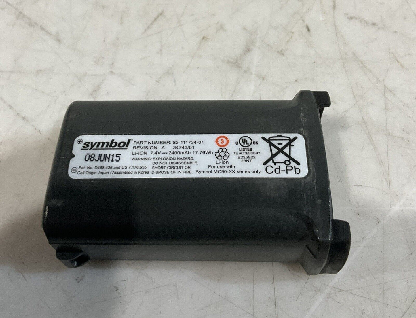 SYMBOL MC9090-GJ0HBEGA2WR LONGRAGE LASER CE BARCODE SCANNER U3S